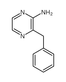 2-AMINO-3-(PHENYLMETHYL)-PYRAZINE structure