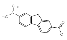 2-DIMETHYLAMINO-7-NITROFLUORENE structure