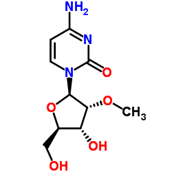 2′-O-methylcytidine Structure