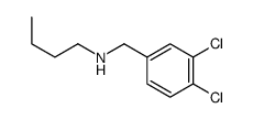 N-[(3,4-dichlorophenyl)methyl]butan-1-amine structure