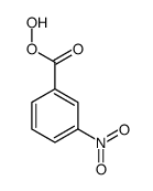 3-nitrobenzenecarboperoxoic acid Structure