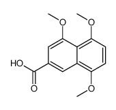 4,5,8-Trimethoxy-2-naphthoic acid Structure