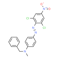 N-[4-[(2,6-Dichloro-4-nitrophenyl)azo]phenyl]-N-methyl-benzene methaneamine picture