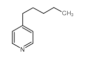 4-戊基吡啶结构式