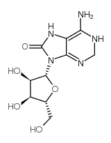 8-氧腺苷结构式