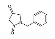 1-benzylpyrrolidine-2,4-dione结构式