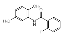 N-(2,5-Dimethylphenyl)-2-fluorobenzamide structure