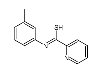 N-(3-methylphenyl)pyridine-2-carbothioamide Structure