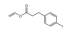 vinyl 3-(4-iodophenyl)propanoate结构式