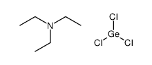 N,N-diethylethanamine,trichlorogermane结构式