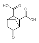 Bicyclo[2.2.1]heptane-2,3-dicarboxylicacid, 5-oxo-, (1a,2a,3b,4a)- (9CI)结构式