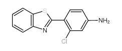 4-BENZOTHIAZOL-2-YL-3-CHLOROPHENYLAMINE Structure