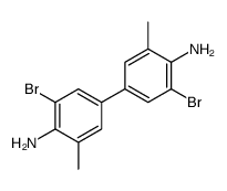 4-(4-amino-3-bromo-5-methylphenyl)-2-bromo-6-methylaniline结构式