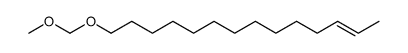 (E)-14-methoxymethoxytetradec-2-ene Structure