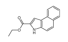 ethyl 3H-benzo[e]indole-2-carboxylate结构式