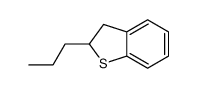 2-propyl-2,3-dihydro-1-benzothiophene结构式