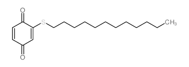 2-dodecylsulfanylcyclohexa-2,5-diene-1,4-dione Structure