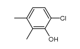 Phenol,6-chloro-2,3-dimethyl- Structure