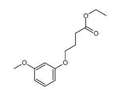 ethyl 4-(3-methoxyphenoxy)butanoate Structure