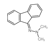 9H-Fluoren-9-one,2,2-dimethylhydrazone结构式