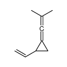 1-ethenyl-2-(2-methylprop-1-enylidene)cyclopropane Structure