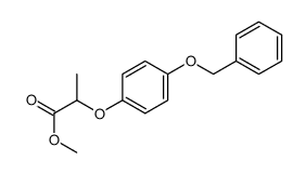 methyl 2-(4-phenylmethoxyphenoxy)propanoate Structure