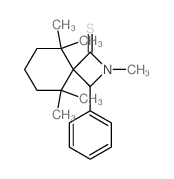 2-Azaspiro[3.5]nonane-1-thione,2,5,5,9,9-pentamethyl-3-phenyl-结构式