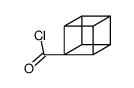 Pentacyclo[4.2.0.02,5.03,8.04,7]octanecarbonyl chloride (9CI) Structure