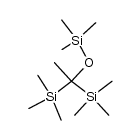 (1-((trimethylsilyl)oxy)ethane-1,1-diyl)bis(trimethylsilane) Structure