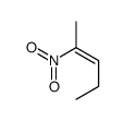 2-Nitro-2-pentene Structure