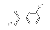 thallium(I) 3-nitrophenolate Structure