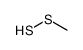 disulfanylmethane Structure