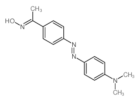 N,N-dimethyl-N-[[4-(1-nitrosoethylidene)-1-cyclohexa-2,5-dienylidene]amino]benzene-1,4-diamine结构式