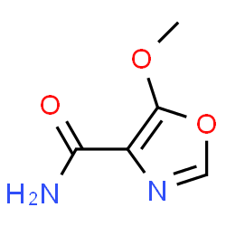 4-Oxazolecarboxamide,5-methoxy-(9CI) structure