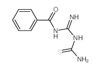 Benzamide,N-[[(aminothioxomethyl)amino]iminomethyl]-结构式