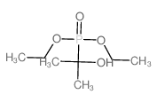 2-diethoxyphosphorylpropan-2-ol结构式