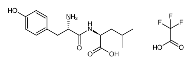 Tyrosylleucine TFA结构式