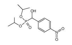 [hydroxy-(4-nitro-phenyl)-methyl]-phosphonic acid diisopropyl ester Structure