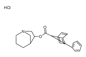 1-azoniabicyclo[3.2.1]octan-6-yl 2,2-diphenylacetate,chloride结构式