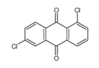 1,6-Dichloro-9,10-anthraquinone Structure