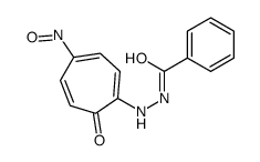 N'-(4-nitroso-7-oxocyclohepta-1,3,5-trien-1-yl)benzohydrazide结构式