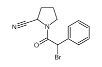 1-((S)-2-BROMO-2-PHENYLACETYL)PYRROLIDINE-2-CARBONITRILE Structure