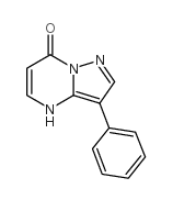 3-phenyl-4h-pyrazolo[1,5-a]pyrimidin-7-one结构式