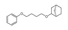 2-(4-phenoxybutoxy)norbornane Structure