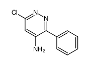 6-chloro-3-phenylpyridazin-4-amine Structure