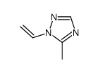 1-ethenyl-5-methyl-1,2,4-triazole Structure