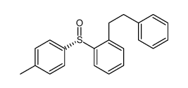 1-[(S)-(4-methylphenyl)sulfinyl]-2-(2-phenylethyl)benzene Structure