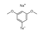 sodium 3,5-dimethoxybenzenetellurolate结构式