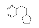 2-[2-(tetrahydro-2-furyl)ethyl]pyridine结构式