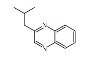 2-(2-methylpropyl)quinoxaline结构式